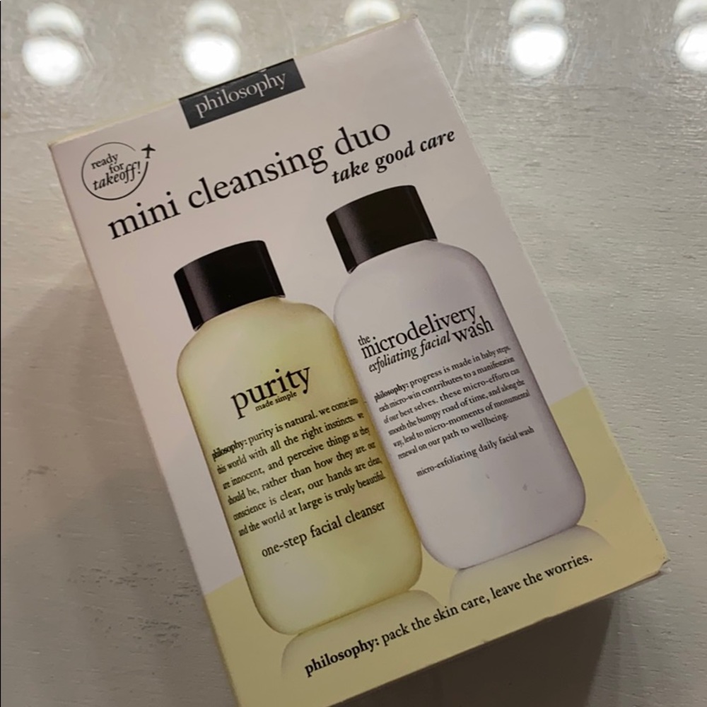 Philosophy mini cleansing duo!
